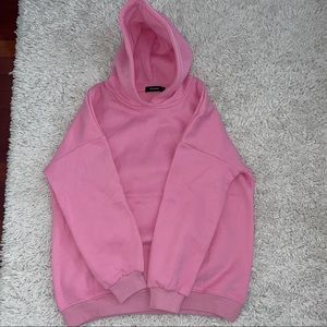 Automet Oversized Pink Hoodie